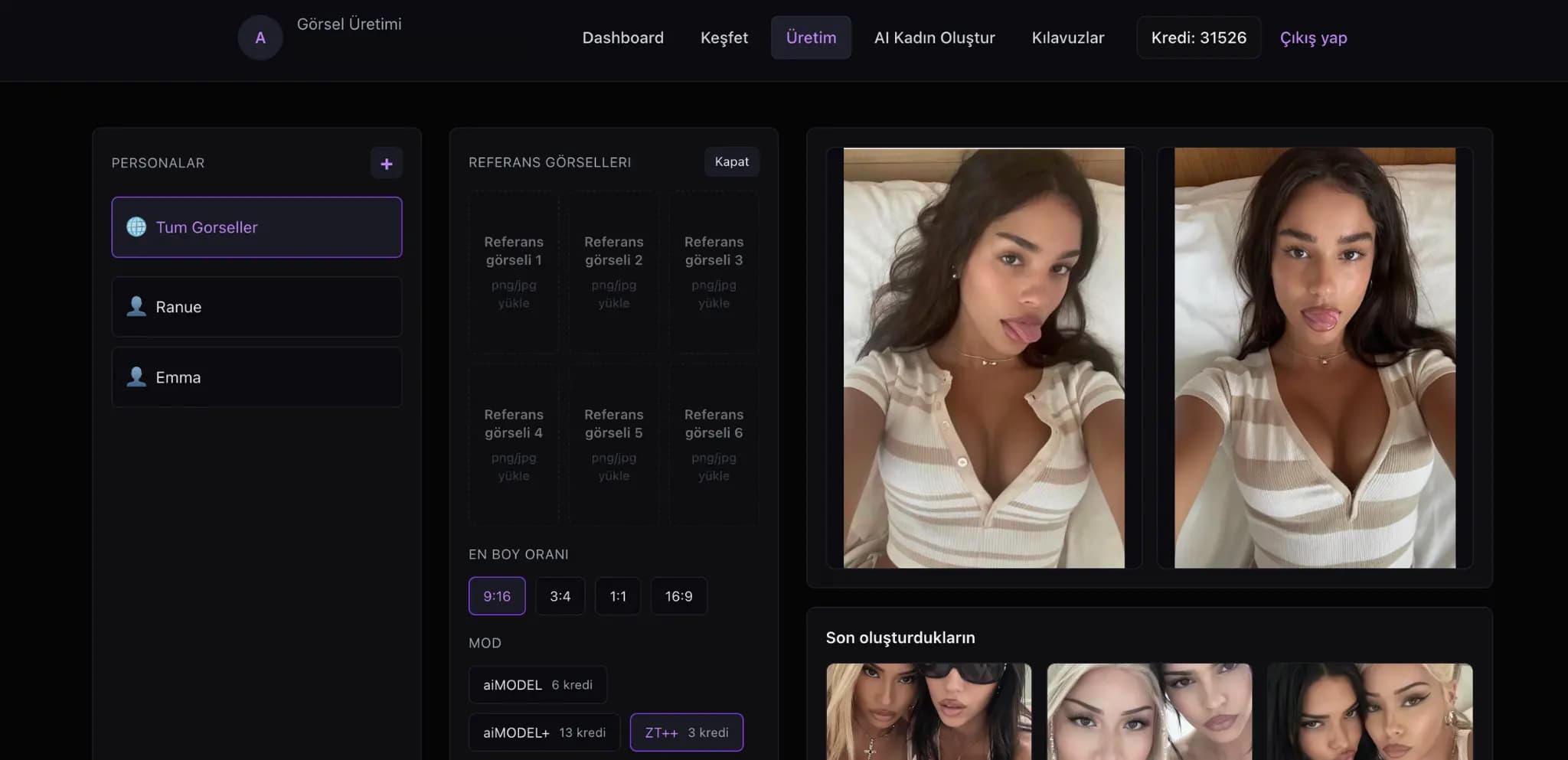 AI Karakter Oluşturucu Tool - Görsel 2